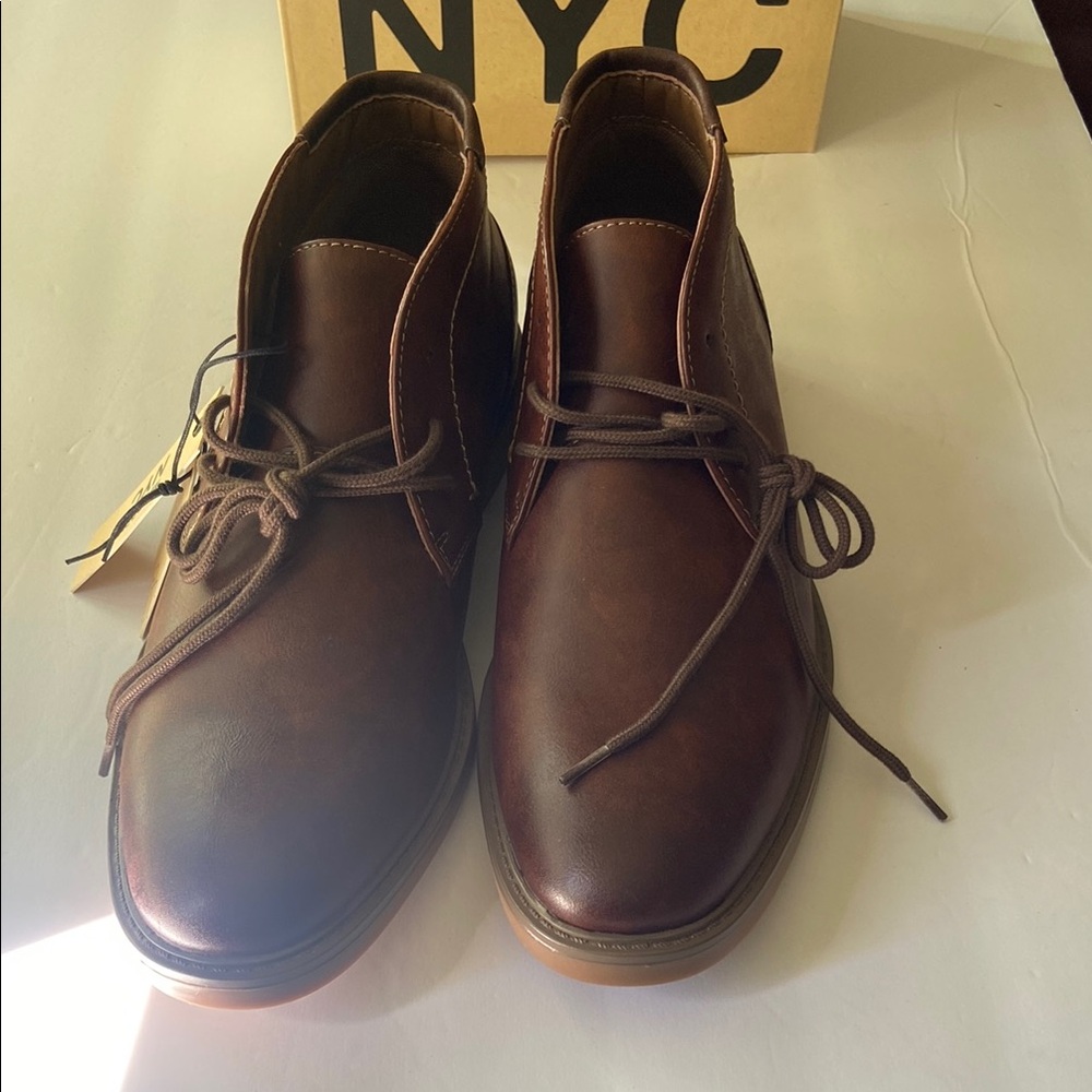 Men's Brown Leather Shoes